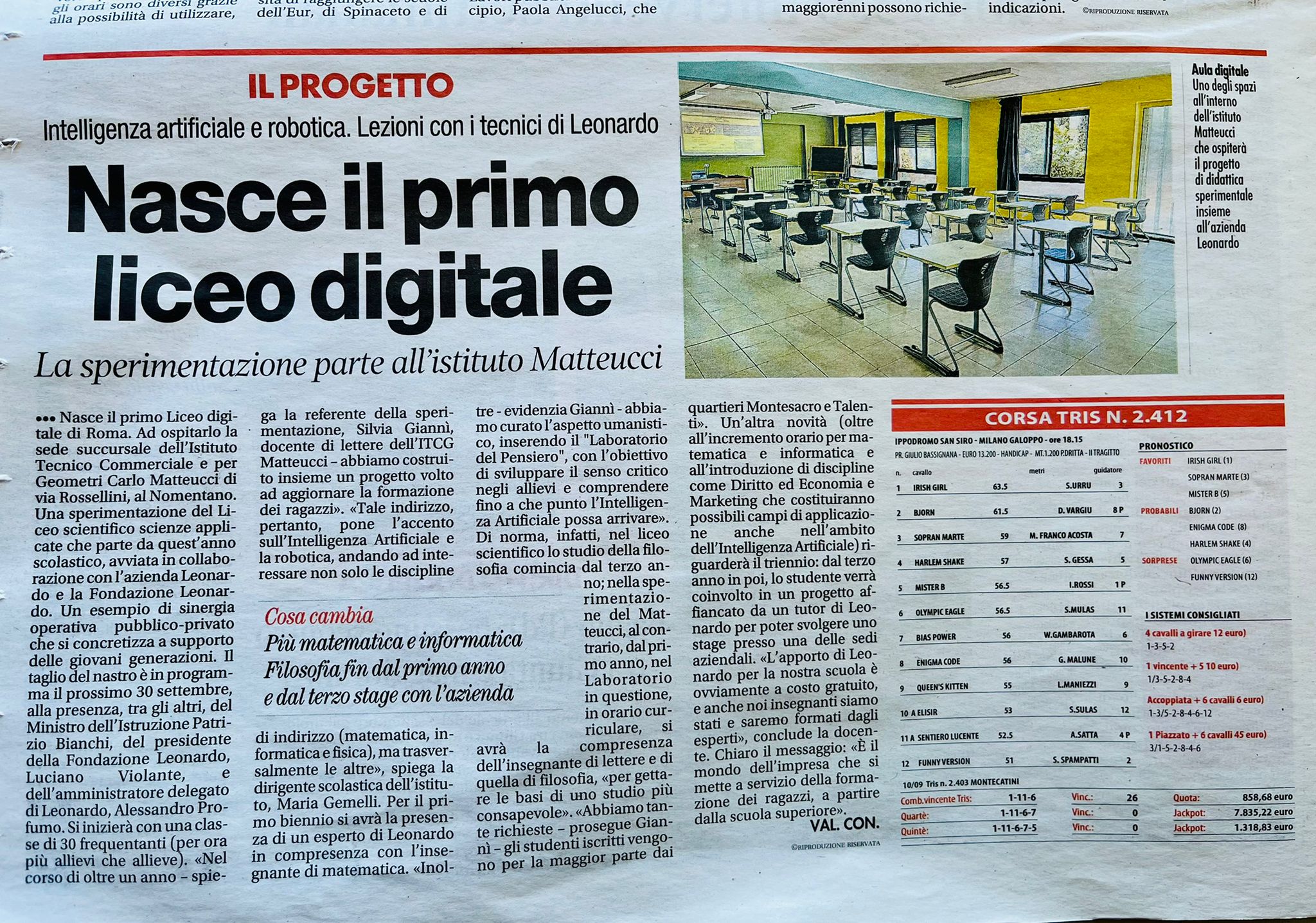 Articolo liceo digitale Articolo liceo digitale